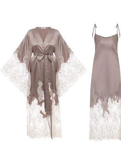 KÂfemme Marrakesh Robe And Nightgown Set product
