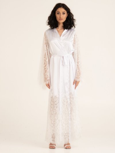 KÂfemme More Than A Woman Robe And Nightgown Set - White product