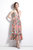 Multicolor Day A-Line Strap Printed Maxi Dress