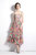 Multicolor Day A-Line Strap Printed Maxi Dress - Multicolor