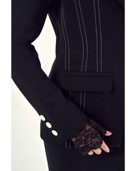 Onyx Corset Blazer