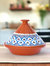 Large Cooking & Serving Tagine Pot - Supreme Mediterranean Turquoise