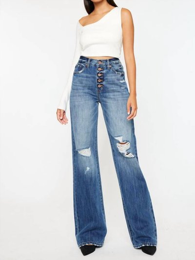 Kancan Ariena 90S Flare Jeans In Medium Wash product