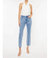 Evelyn Mid Rise Jeans - Blue