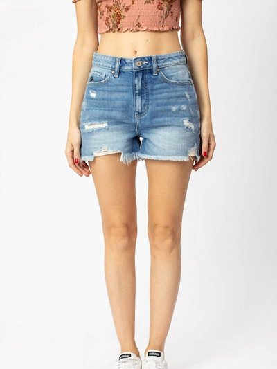 Kancan High Rise Distressed Shorts product