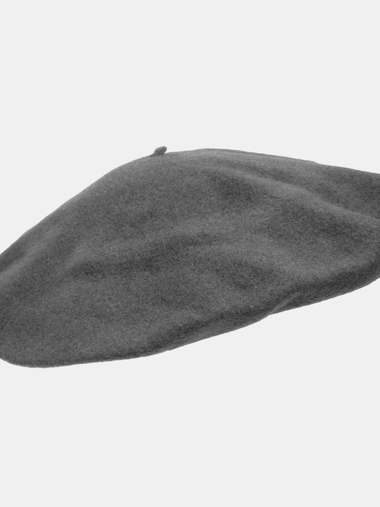 Kangol Unisex Adult Modelaine Beret (Charcoal) - Charcoal