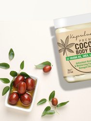 Coconut Body Butter with Jojoba Oil, Sheam & Mango Butter