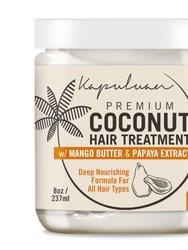 Coconut Hair Treatment: Coconut Oil with Mango Butter & Papaya Extract