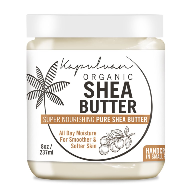 Kapuluan Organic Shea Butter Raw, Unrefined, Pure Shea Butter Raw Organic for Skin, Hair, and Face - Shea African Butter Skin Moisturize