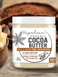 Kapuluan Raw Cocoa Butter Organic Unrefined Natural Vegan Cacao Skin Care Manteca de Cacao