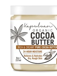 Kapuluan Raw Cocoa Butter Organic Unrefined Natural Vegan Cacao Skin Care Manteca de Cacao