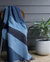 Zeze Throw Blanket - Cloudy Blue Multi