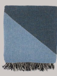 Zeze Throw Blanket - Cloudy Blue Multi