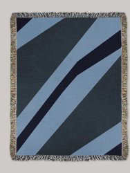 Zeze Throw Blanket - Cloudy Blue Multi - Blue