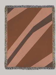 Zeze Throw Blanket - Copper Multi - Brown