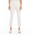 Cropped Pintuck Pants In Off White - Off White