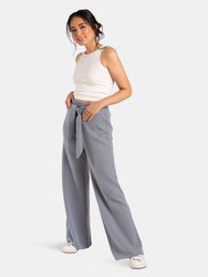 Cashmere Wrap Belt Pant