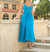 Greta Midi Dress In Azure