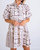 Lorretta Linen Dress - Safari Print