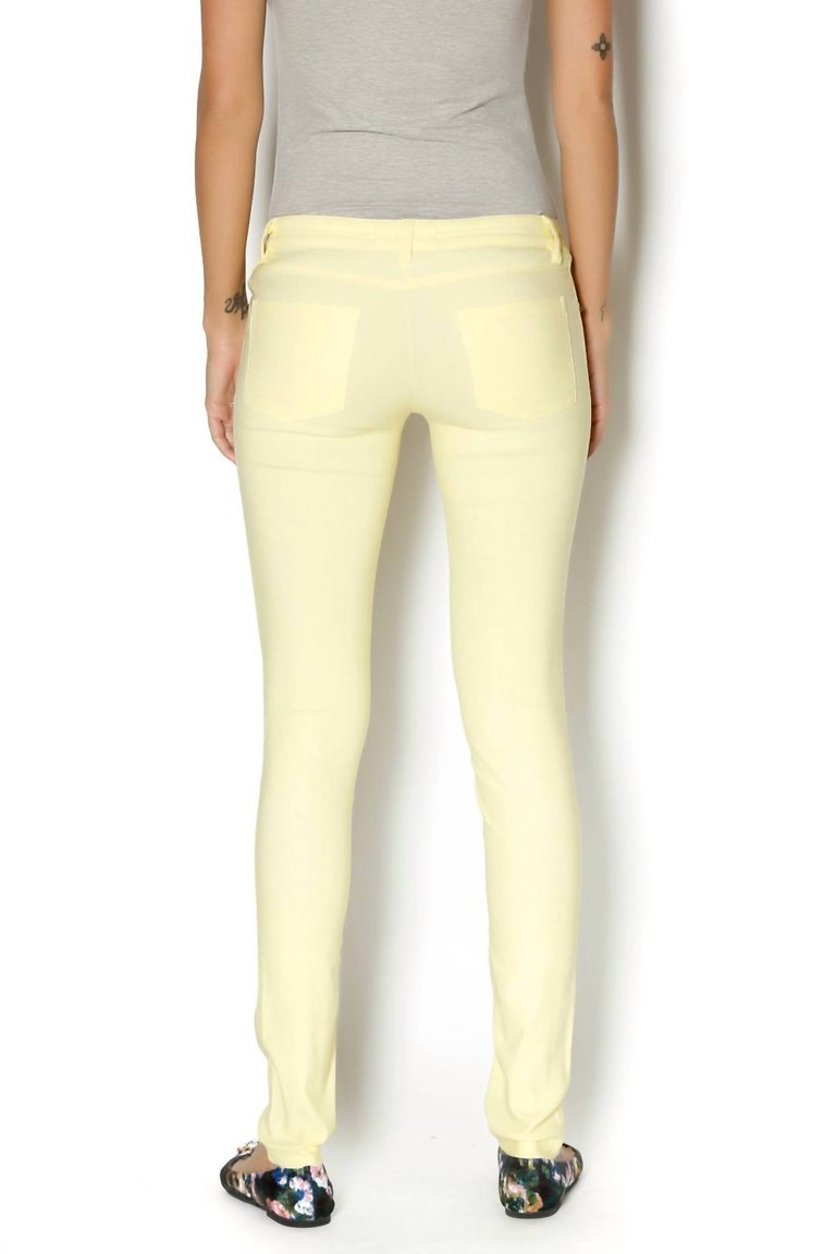 Neon Jegging Pant In Neon Yellow