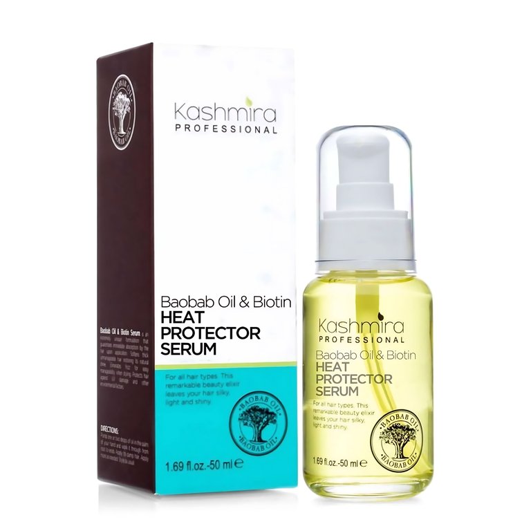 Baobab Oil & Biotin Professional Nourishing Heat Protector Serum