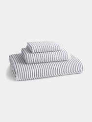 Sullivan Ribbed Towels - Grey