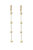 Pearl Chandelier Earrings - Gold