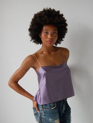 Silk Cami Tank - Amethyst