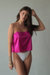 Silk Cami Tank - Pink Sapphire