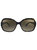 Amberlynn Square Plastic Sunglasses With Brown Polarized Lens