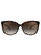 Britton/G/S Square Plastic Sunglasses With Brown Gradient Lens