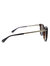 Britton/G/S Square Plastic Sunglasses With Brown Gradient Lens