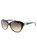 Cat-Eye Plastic Tortoise Sunglasses With Brown Gradient Lens - Havana