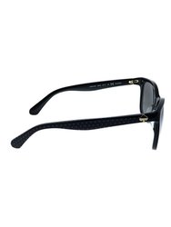 Danalyn Square Plastic Sunglasses With Grey Polarized Lens