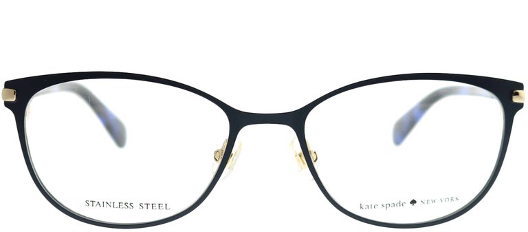 Jabria Cat-Eye Metal Eyeglasses In Blue