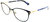 Jabria Cat-Eye Metal Eyeglasses In Blue - Blue