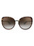 Jensen/G/S Butterfly Plastic Sunglasses With Brown Gradient Lens