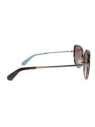 Jensen/G/S Butterfly Plastic Sunglasses With Brown Gradient Lens