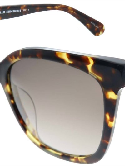 Kate Spade Kiya Cat-Eye Plastic Sunglasses With Brown Gradient Lens product