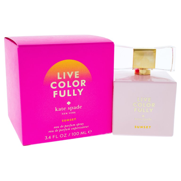 Live Colorfully Sunset by Kate Spade for Women - 3.4 oz EDP Spray