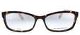 Lizabeth Rectangle Plastic Eyeglasses In Havana Pattern