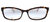 Lizabeth Rectangle Plastic Eyeglasses In Havana Pattern