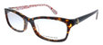 Lizabeth Rectangle Plastic Eyeglasses In Havana Pattern - Havana Pattern