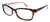 Lizabeth Rectangle Plastic Eyeglasses In Havana Pattern - Havana Pattern