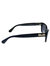 Marilee/P Rectangle Plastic Sunglasses With Grey Gradient Lens