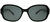 Rectangle Plastic Sunglasses With Grey Polarized Lens
