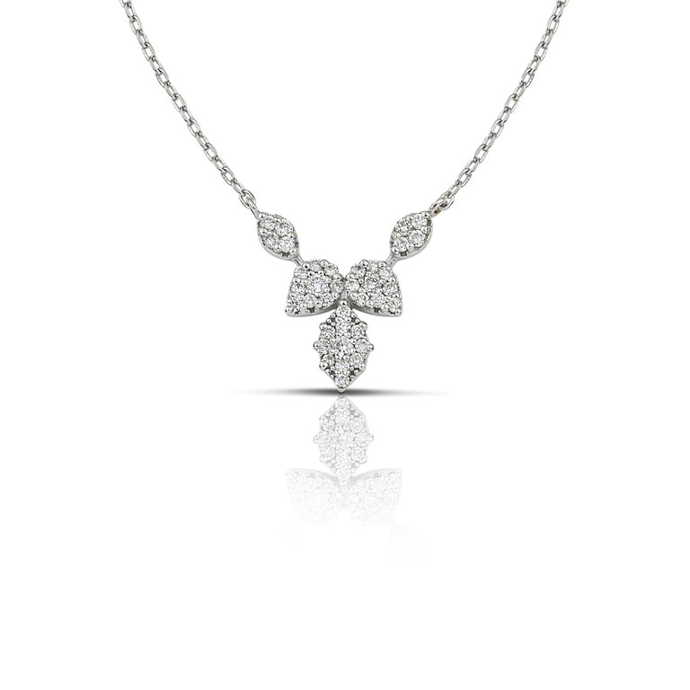 Forever Diamond Necklace - Silver