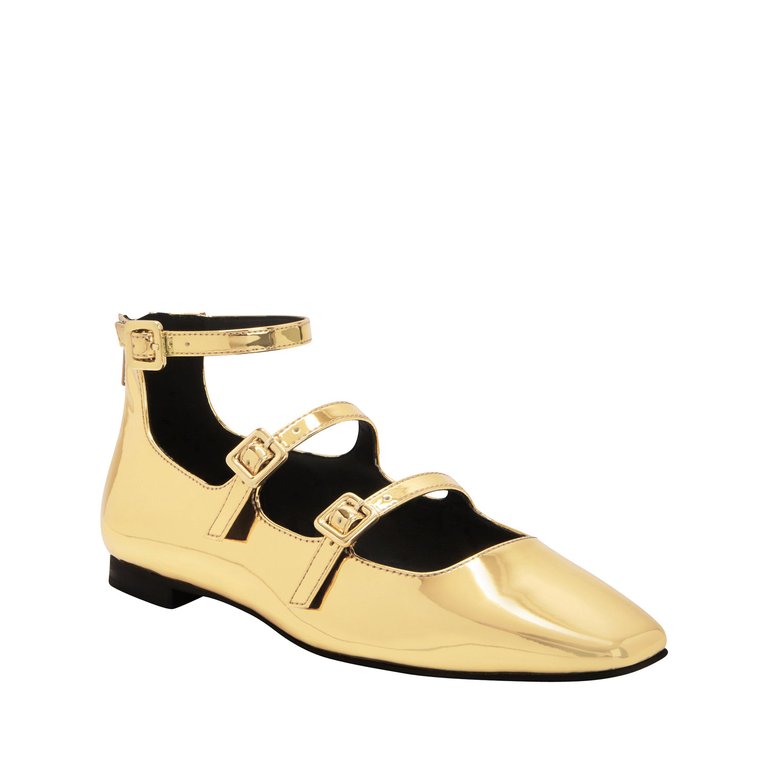 Confidant Mary Jane Sandal - Gold