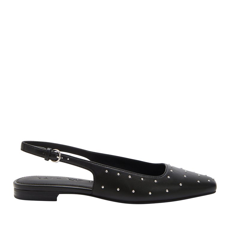 Confidant Slingback Sandal - Black - Black