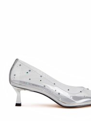 The Golden Studded Pump - Iridescent